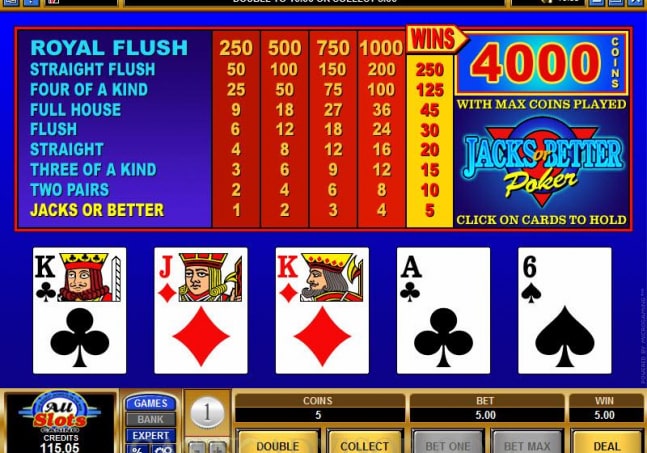 Gagner video poker